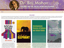 Tablet Screenshot of brijmohan.org
