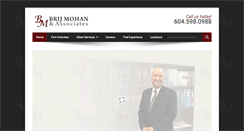 Desktop Screenshot of brijmohan.com